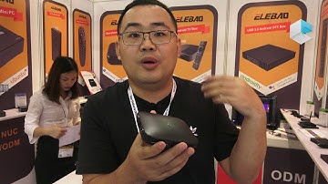 Elebao X3, first OTT box Amlogic S905X3 with Neural Network processor and Rocktek Android TV