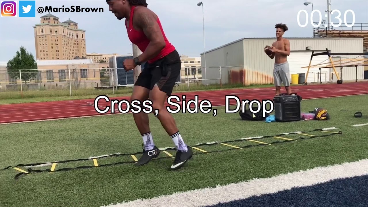 Disrupt the Defense Offensive Skills Football Agility Drills Tutorial