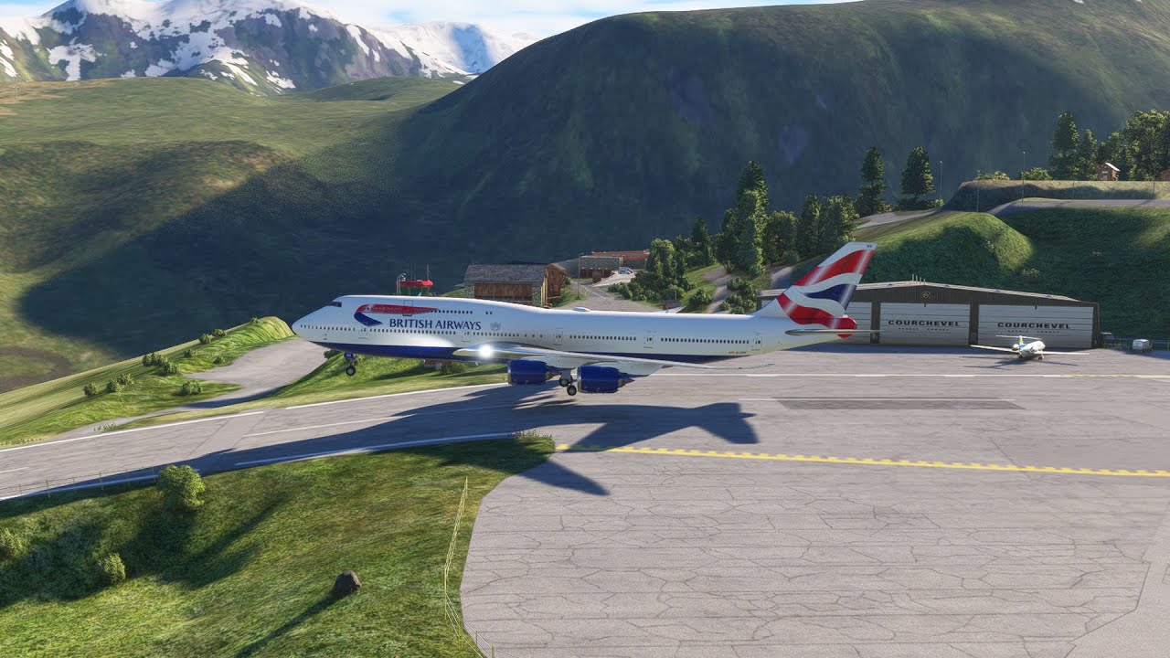 World’s Most Dangerous Airport! Boeing 747 Extreme Takeoff