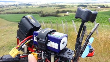 FPV blooper (range test fail)