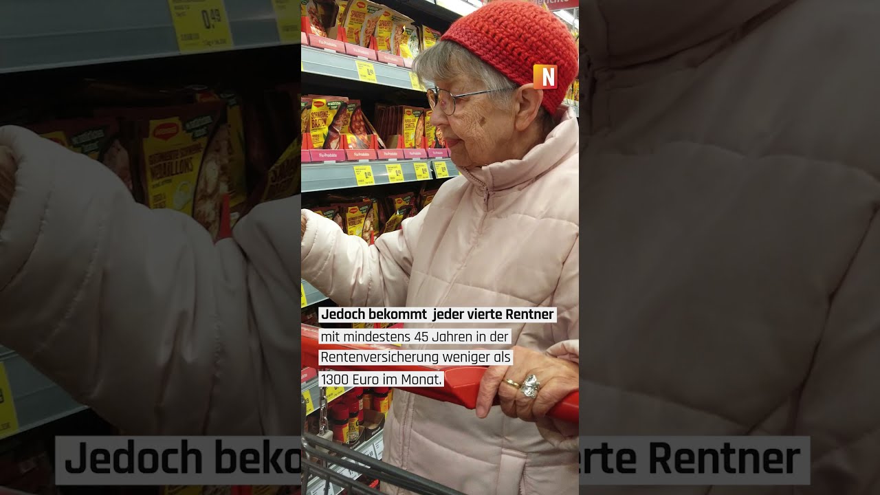 Jeder Vierte Kriegt Nach 45 Jahren Arbeit Weniger Als 1300 Euro Rente