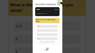 Quick Python Coding Quiz 4 | Talk.rb #coding #python #quiz #quiztime #challenge #codereview