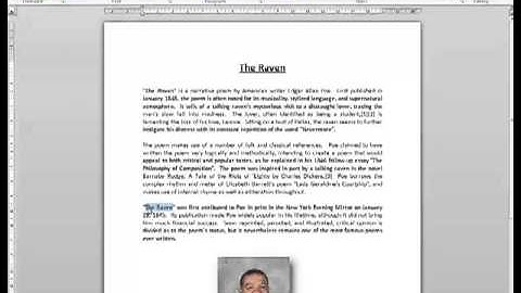 Formatting Text 8 - Format Painter