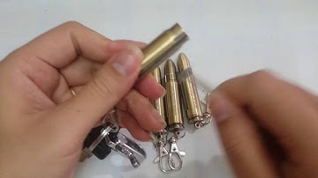 [deva.vn]Móc khóa diêm xăng hình viên đạn