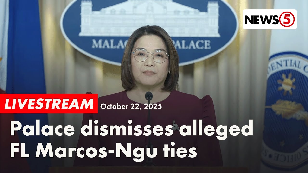 LIVE | Palace Press Officer Usec. Claire Castro holds press briefing (October 22, 2025)