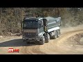 Mercedes Benz Arocs - Prezentacija kamiona u kamenolomu - MOBIL AUTO TV