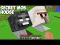 I found SECRET GOLEM HOUSE VS WITHER HOUSE UNDERGROUND in Minecraft ! NEW MOB HOUSE !