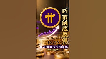 《Pi Network价格再度触底反弹！黄金口袋区强势支撑，0 29美元为何再次成为关键？》 #PiNetwork #Pi币 #加密货币 #区块链 #Pi价格