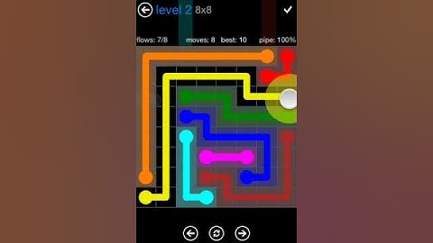 Flow Free 8x8 Level 2 walkthrough Bonus Pack