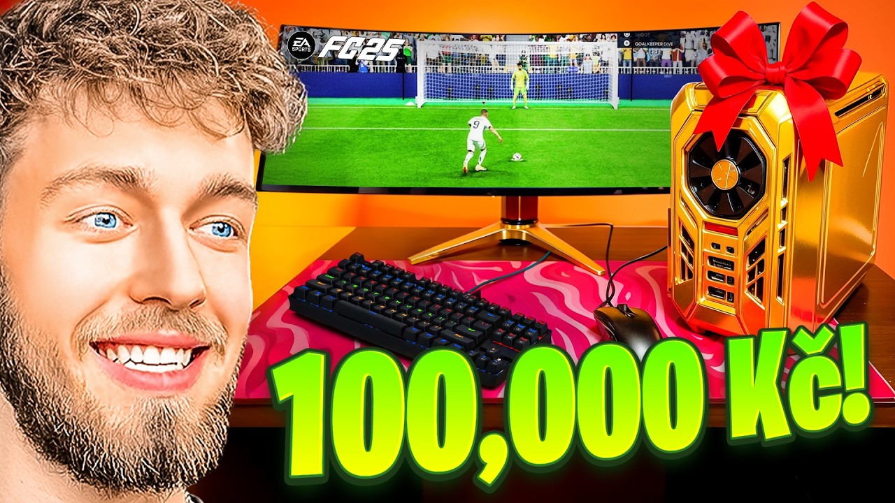 Překvapil Jsem DŽEJBÍHO s Počítačem za 100.000 Kč!