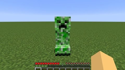 How to make a Minecraft Creeper on Tinkercad ?
