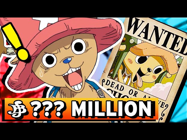 In One Piece, if Chopper were to get a real bounty from the