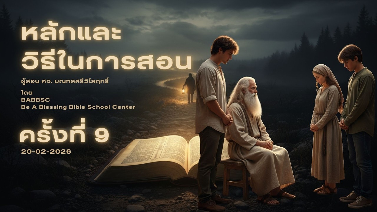 หลักและวิธีในการสอน : ครั้งที่ 9