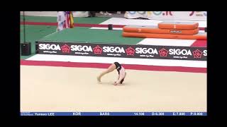 Emma Fioravanti (ITA) - trofeo città di Jesolo - corpo libero finale di specialità