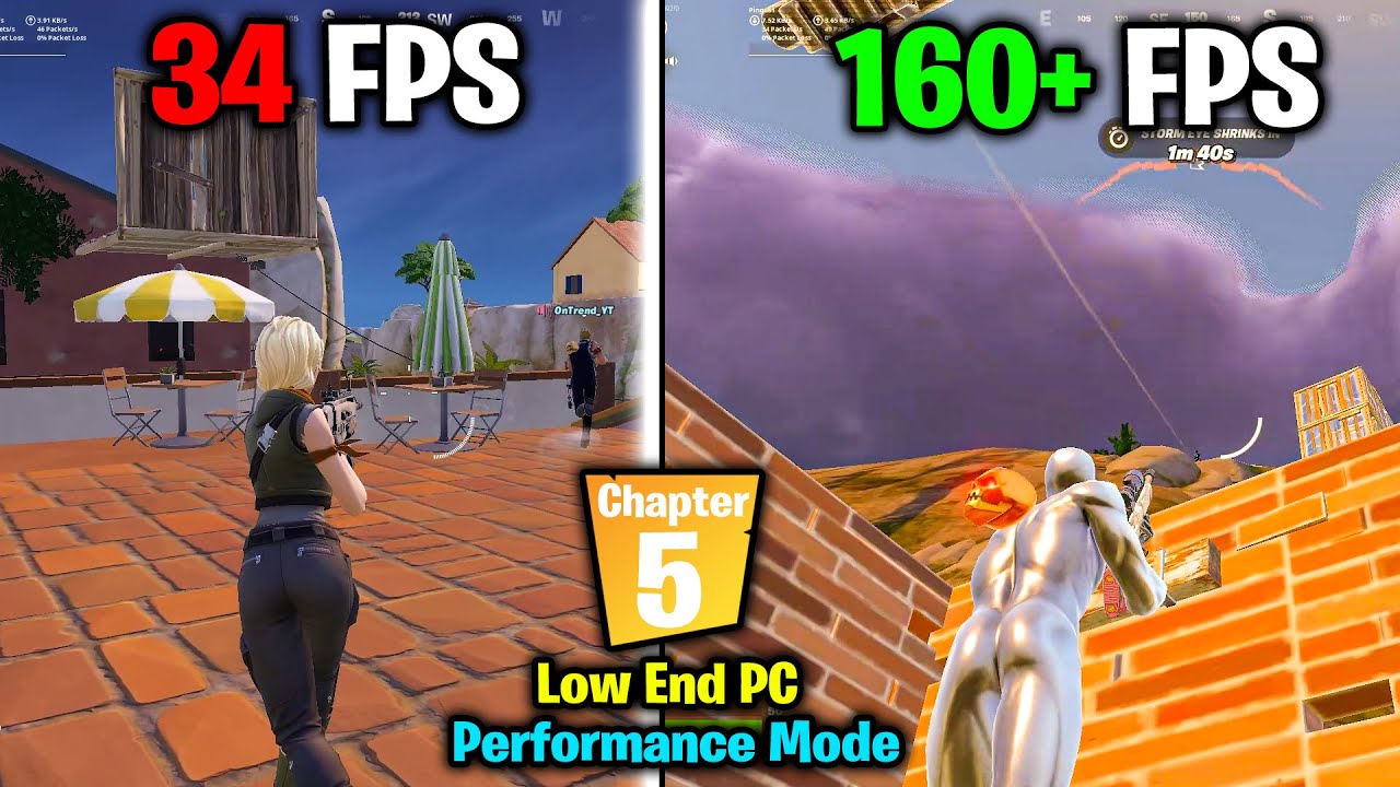 Fortnite How To Fix FPS Drops & Stuttering in Chapter 5! PERFORMANCE