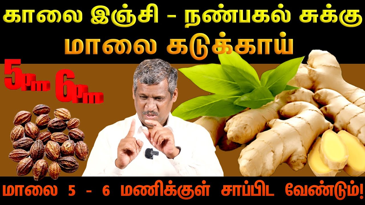 "காலை இஞ்சி - நன்பகல் சுக்கு - மாலை கடுக்காய்" | Best eating time? | Real Secret! | Healer Baskar