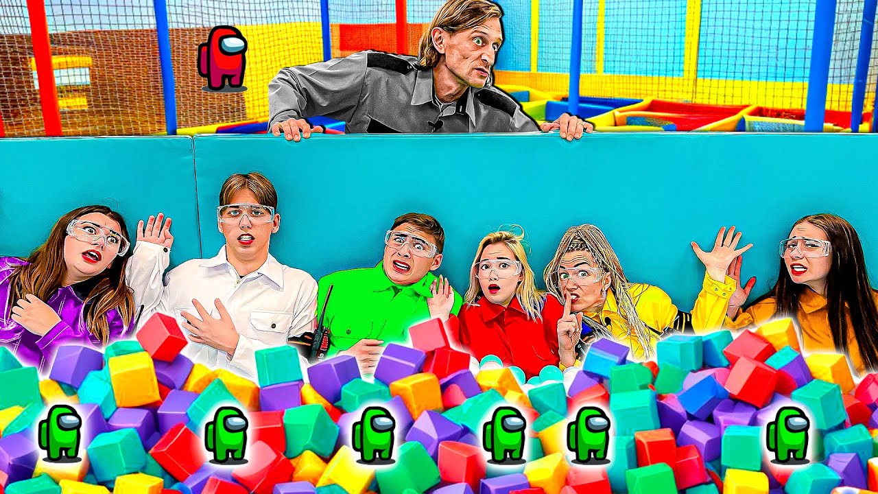 GIOCARE AMONG US MA NELLA VITA REALE CON UNA GUARDIA DI SICUREZZA !