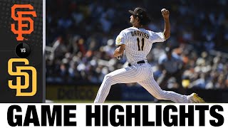 Giants vs. Padres Game Highlights (9/23/21) | MLB Highlights Wealth