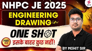 ED Marathon for NHPC JE | NHPC JE Engineering Drawing Marathon | NHPC JE Electrical by Mohit Sir