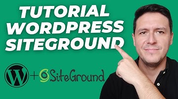 Crea tu Web WordPress en SITEGROUND | Tutorial Paso a Paso
