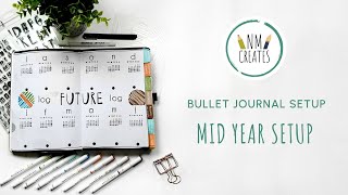 The Dreaded Blank Page - Setting up My New Bullet Journal