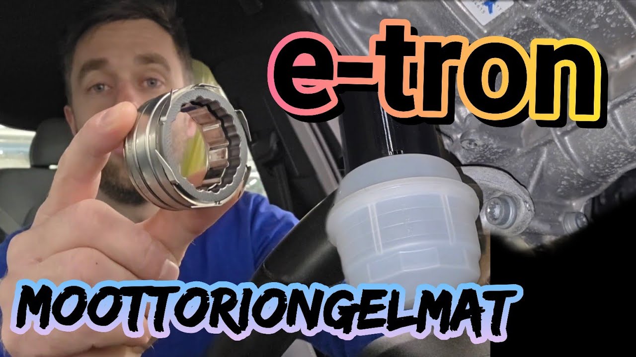 Audi e-tron moottorivaurion ennaltaehkäisy!