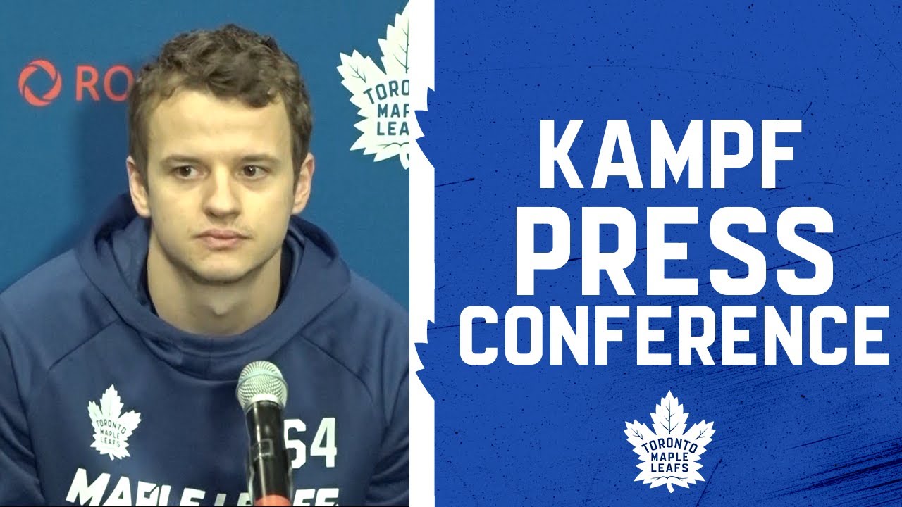 David Kämpf Pre Game Toronto Maple Leafs vs Chicago Blackhawks