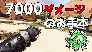 7000ダメージのお手本 in ソロスク【APEX LEGENDS】