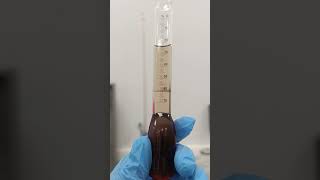 Teor de gordura em creme para queijos 🤩 #química #análise #gordura #laboratory