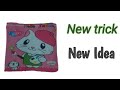 Napkin Reuse-Pencil Pen Pouch-How To Make Pouch-Pouch Making At Home-Reuse Old Cloth