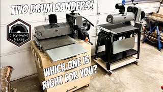 CReeves Makes: 16-32 and 19-38 Laguna Drum Sanders and Why I Upgraded