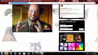 How to make the ancient aliens guy meme