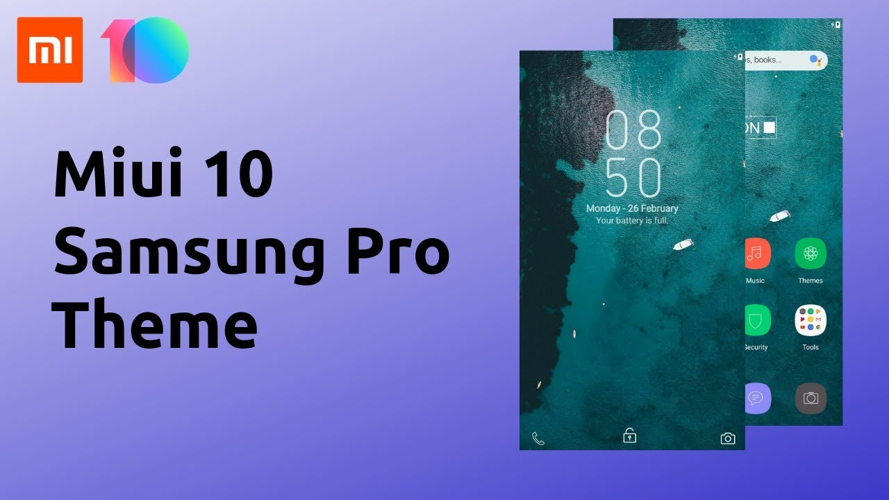 Best Ever Theme For Miui 10 - Samsung Pro - March 2019 For Xiaomi Mi 9 | Mi MIX 3 | Redmi Note 7