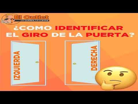 Video: Puerta izquierda y derecha: cómo determinar la apertura de la puerta