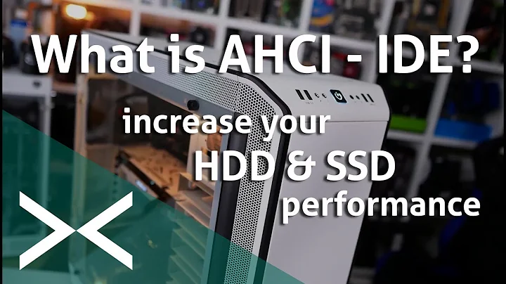 What is AHCI - IDE? increase your SSD & HDD performance  #AXT