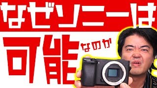 なぜSONYは高性能カメラの新機種を短期間で投入できるのか？対極にあるのはライカなのか？