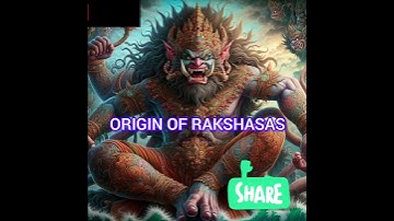 ORIGIN OF RAKSHASAS #shorts #trending #viral