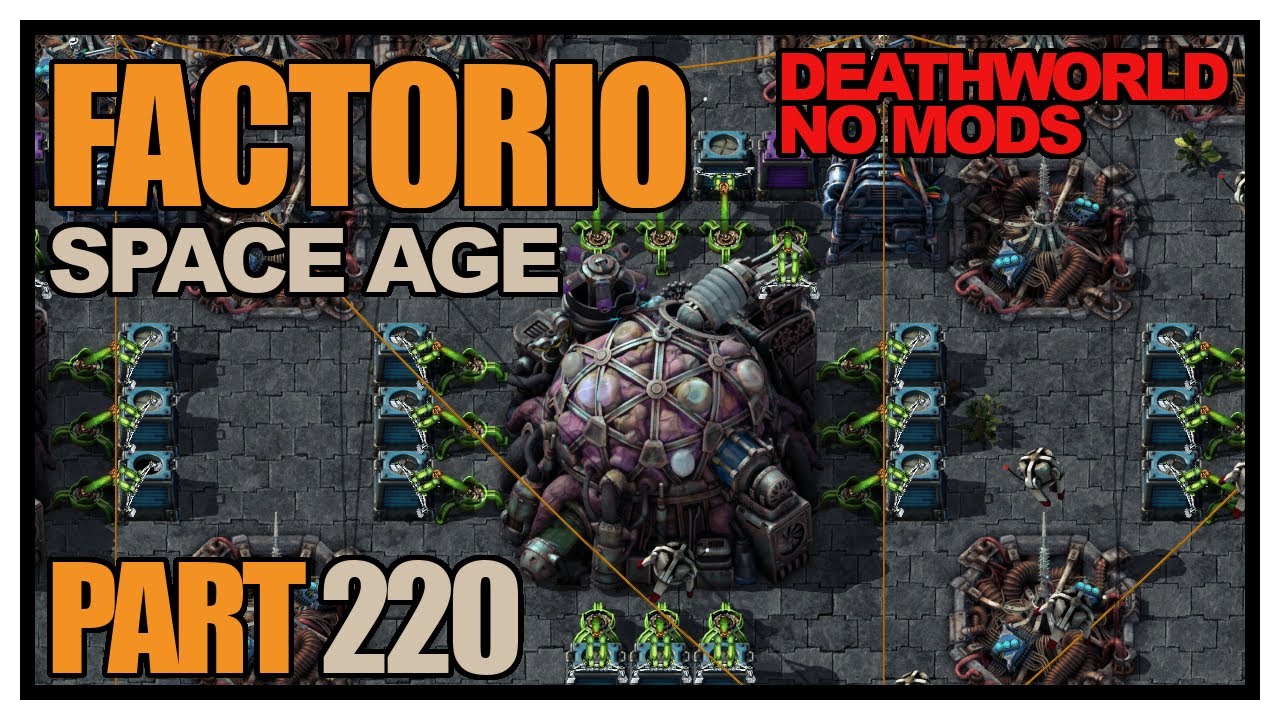 Bot based science lab build - Factorio Space Age (Deathworld, no mods ...