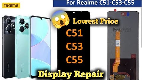 Realme C51, C53 Broken Screen Display Replacement || Realme Mobile Glass Repair || Mobile Repairing 