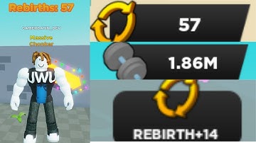 2.5T Energy | 57 Rebirth | 1.85M Strength | Strongman Simulator