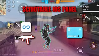 SCRIPTABLE IOS FF 🔥 FREE FIRE IOS DNS 🔥SCRIPT PANEL FOR IOS 🗿ANTIBAN IOS PANEL