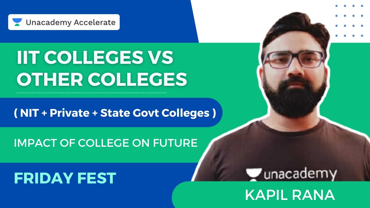 IIT Colleges vs Other Colleges ( NIT + Private + State Govt Colleges ) | Impact of college on Future