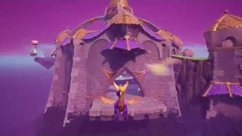 Spyro Reignited Trilogy Playthrough Part 28: Lofty Castle Skies (No Commentary)