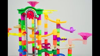 Elevator Marble Run Race ASMR