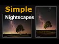 Simple nightscapes  how i shoot them