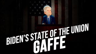 Biden's Gaffe during the State of the Union. Building the Wall?  Dark Brandon Rising 02