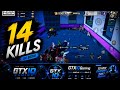   14 KILLS MONSTER GAMEPLAY 😱 | BGMI PRO CLUTCH 🔥#bgmi #pubgmobile @GTXIQGaming 
