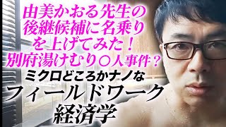 再び由美かおる先生の後継候補に名乗りを上げてみた！別府湯けむり〇人事件？ミクロどころかナノなフィールドワーク経済学