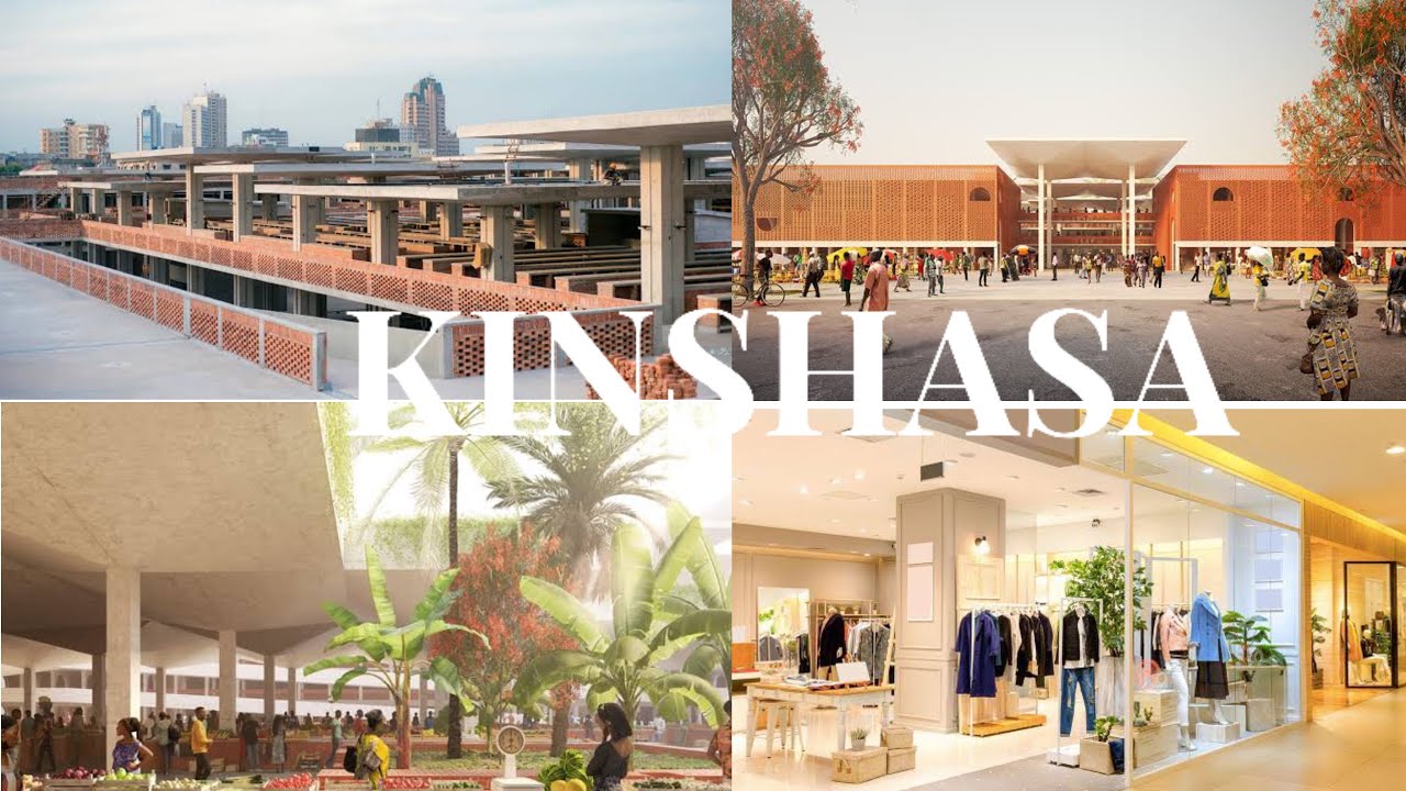 KINSHASA 🇨🇩 OUVERTURE DU MARCHÉ CENTRAL ZONDO RECONSTRUIT