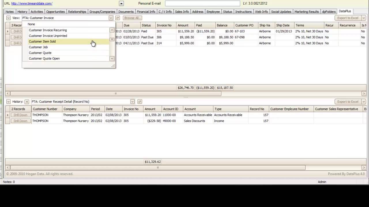 DataPlus for Sage 50 US